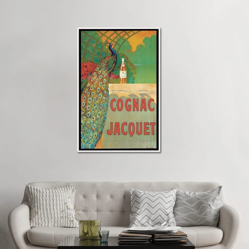 iCanvas "Cognac Jacquet " by Camille Bouchet Framed Canvas Print