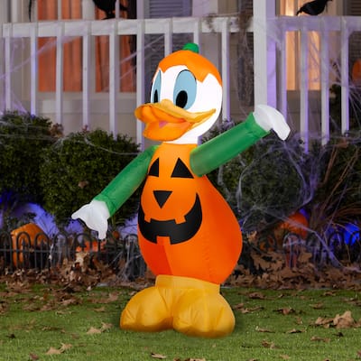 Airblown-Donald Duck in Pumpkin Costume-Disney
