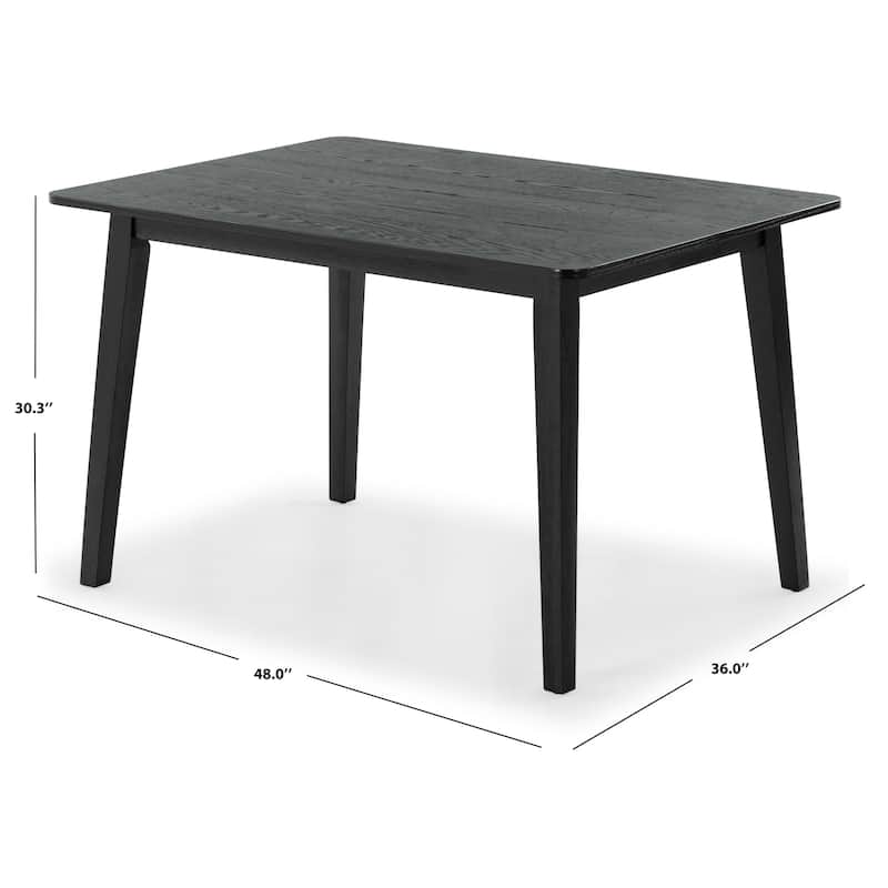 SAFAVIEH COUTURE Bellalexa 48-Inch Wood Dining Table - 48"W x 36"D x 30"H