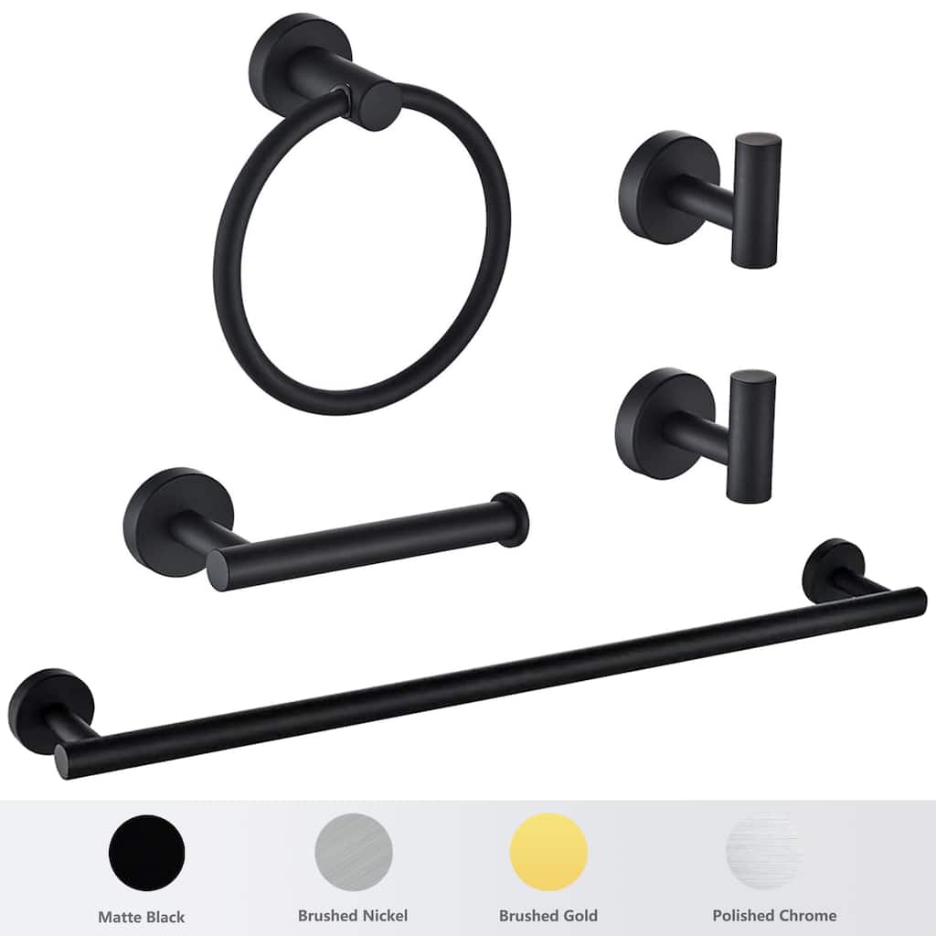 5 - Piece Bathroom Hardware Set