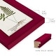 preview thumbnail 2 of 138, Nature Printed Ferns IX -Framed Print w/glass-Cherry Red