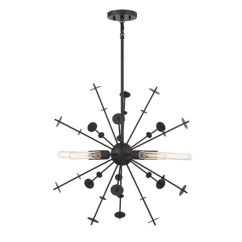 Meridian M7027 5 Light 26" Wide Abstract Sputnik Chandelier