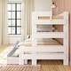 preview thumbnail 16 of 21, Max and Lily Farmhouse Twin over Full Bunk Bed with Storage Drawers