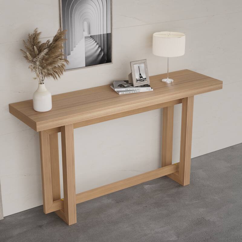 Console Table Narrow Entryway Table Hallway Table for Living Room, Side Table Sofa Table Accent Table