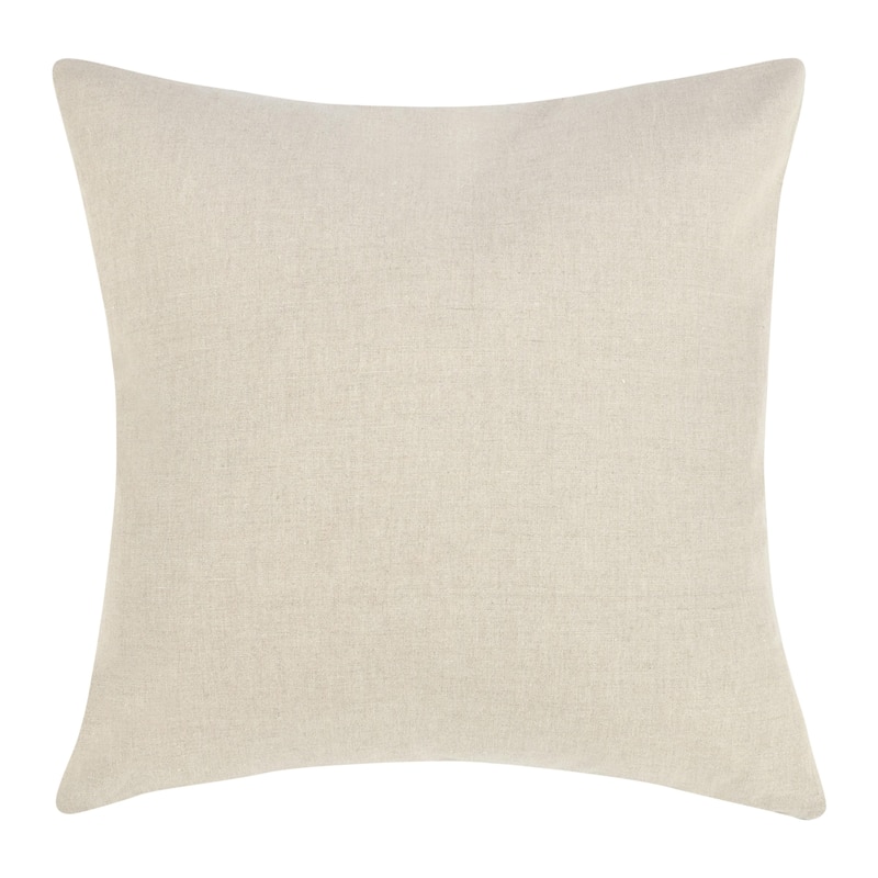 Villa by Classic Home Origin Belgian Linen Blend Throw Pillow