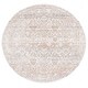 preview thumbnail 11 of 12, SAFAVIEH Harlow Gezime Vintage Distressed Rug 6'3" Round - Ivory/Beige - Round