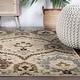preview thumbnail 116 of 125, Miranda Haus Oriental Traditional Floral Damask Indoor Area Rug
