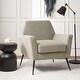 preview thumbnail 11 of 9, Silas Modern Armchair with Metal Legs by HULALA HOME