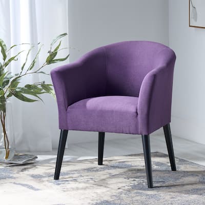 Plum 27" Upholstered Arm Chair