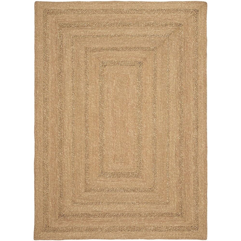 Nourison Natural Seagrass Indoor/Outdoor Solid Area Rug