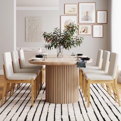 Gracie Modern Dining Chair, Upholstered Accent Dining Chair