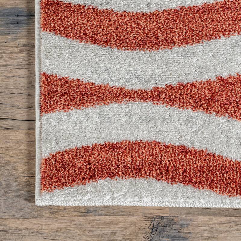Nuloom Tristan Contemporary Waves Area Rug