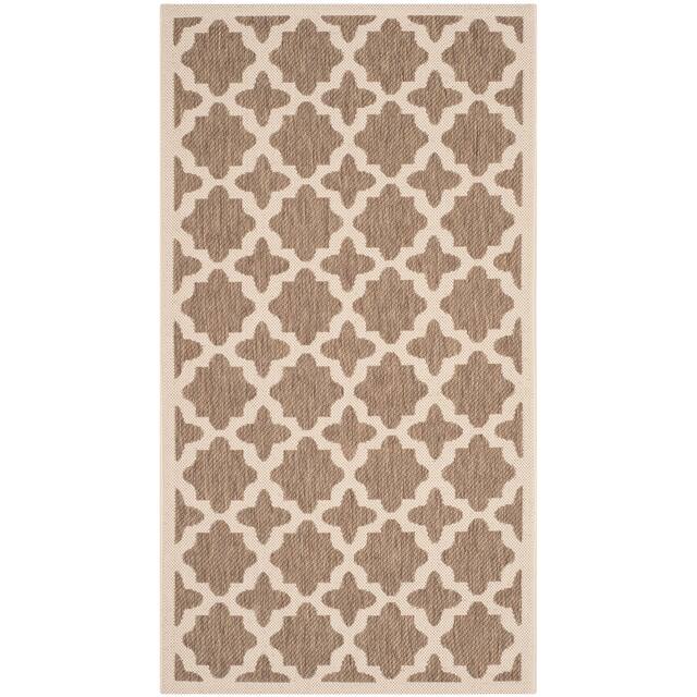 SAFAVIEH Courtyard Dorthey Indoor/ Outdoor Patio Backyard Rug