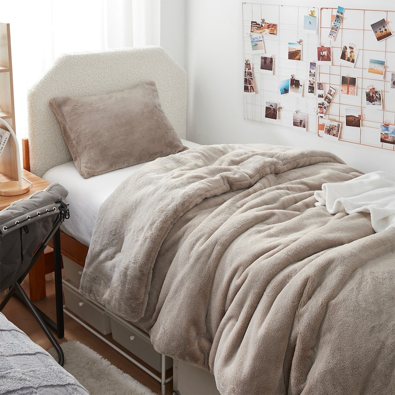Buttercream Chunky Bunny - Coma Inducer® Oversized Comforter Set - Frosted Caramel Beige