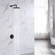 preview thumbnail 23 of 27, Rainfall Pressure Balanced Shower Faucet with Rough-in Valve
