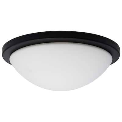 Nuvo Lighting 62/1943 Button 14" Wide LED Flush Mount Bowl Ceiling