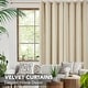 preview thumbnail 87 of 85, Deconovo Velvet Blackout Curtains, 2 Panels, Thermal Insulated
