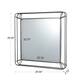 Glitzhome Oversized Iron-framed Round Wall Mirror