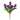 Set of 6 Plum Purple Artificial Tulip Flower Stem Bush Bouquet 12in - 12" L x 5" W x 5" DP