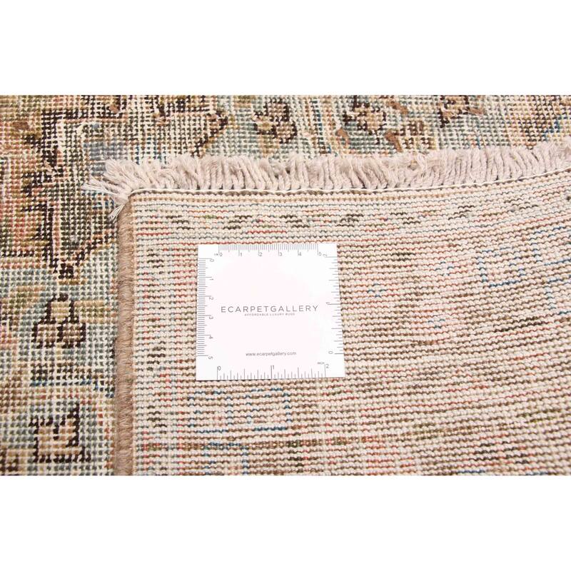 ECARPETGALLERY Hand-knotted Antalya Vintage Copper Wool Rug - 6'5 x 9'2