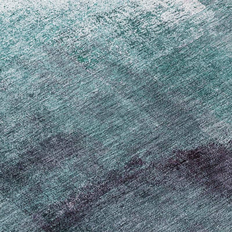 Machine Washable Indoor/ Outdoor Chantille Solid Ombre Rug