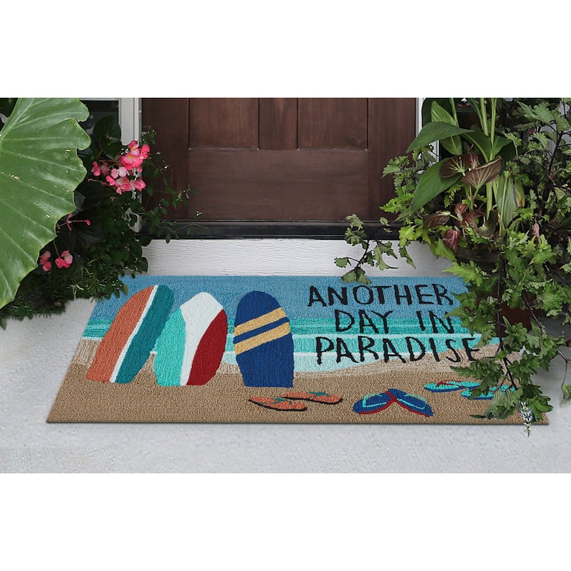 Liora Manne Frontporch Beach Paradise Indoor/Outdoor Rug
