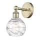 Option Antique Brass / Clear Deco Swirl
