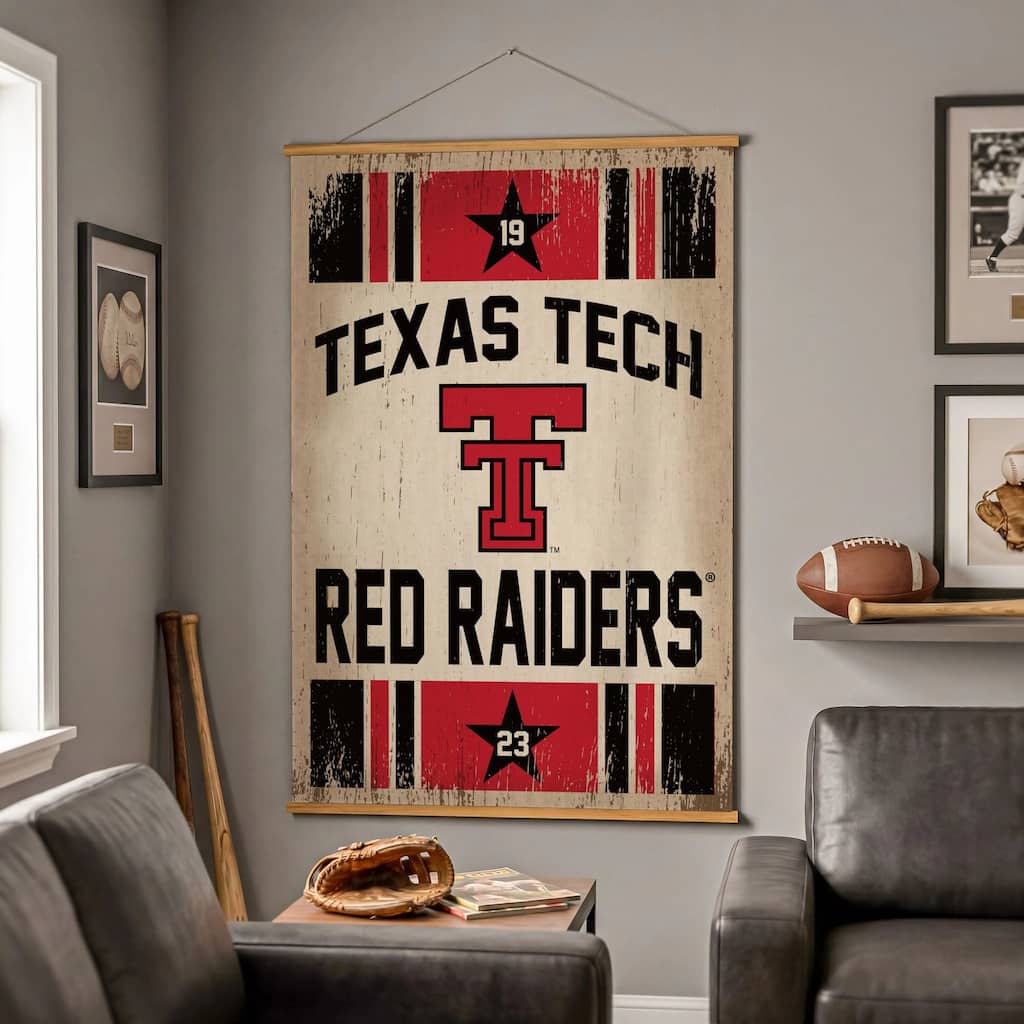 Texas Tech University Canvas Wall Tapestry
