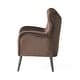 preview thumbnail 60 of 68, Alyssa Mid-century Upholstered Arm Chair by Christopher Knight Home - 30.25"D x 34.25"W x 39.75"H