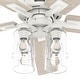 preview thumbnail 8 of 14, Hunter 52" WiFi Techne Ceiling Fan w/LED Light, Handheld Remote - Casual, Modern - Easy Installation! SMART FAN!