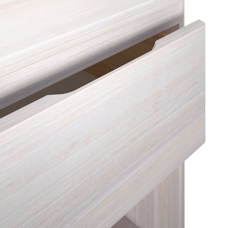 Max and Lily Farmhouse Nightstand with 1 Drawer