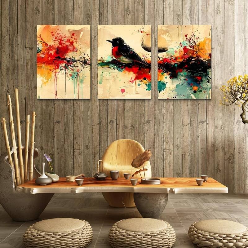 Bird Abstract Wall Paintings Animal Wall Pictures Artwork