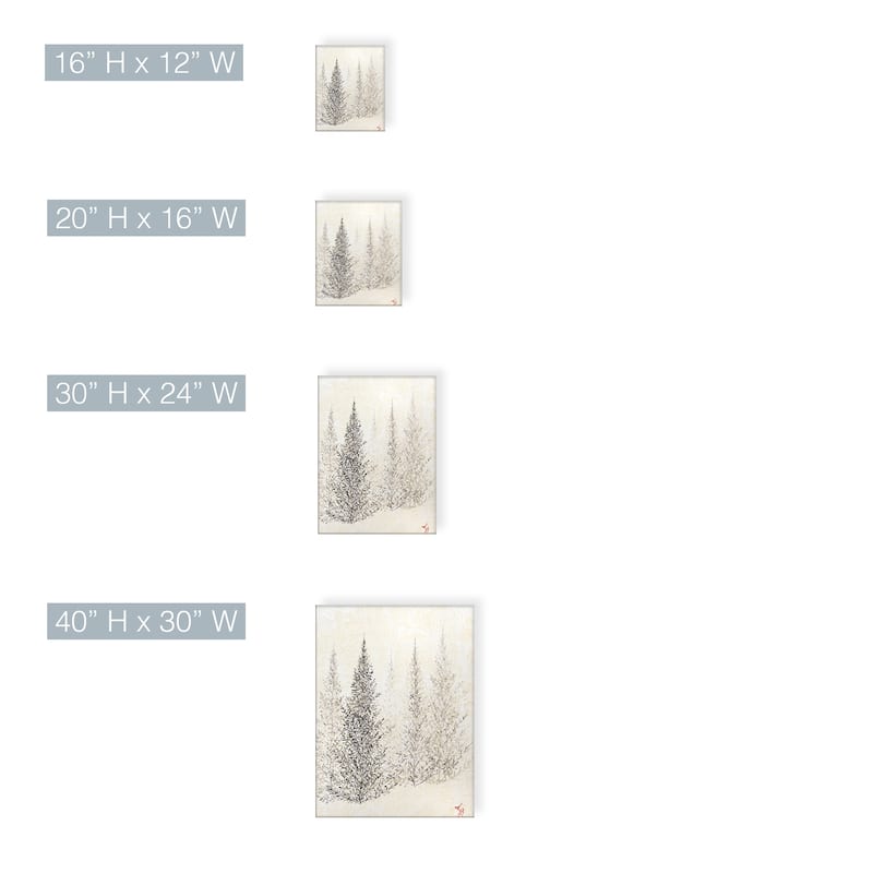 'Monoscape III' Canvas Wall Art by Karen Biery