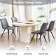 preview thumbnail 76 of 76, HOMYKA Modern Dining Chairs with Thick Cushions Set of 6