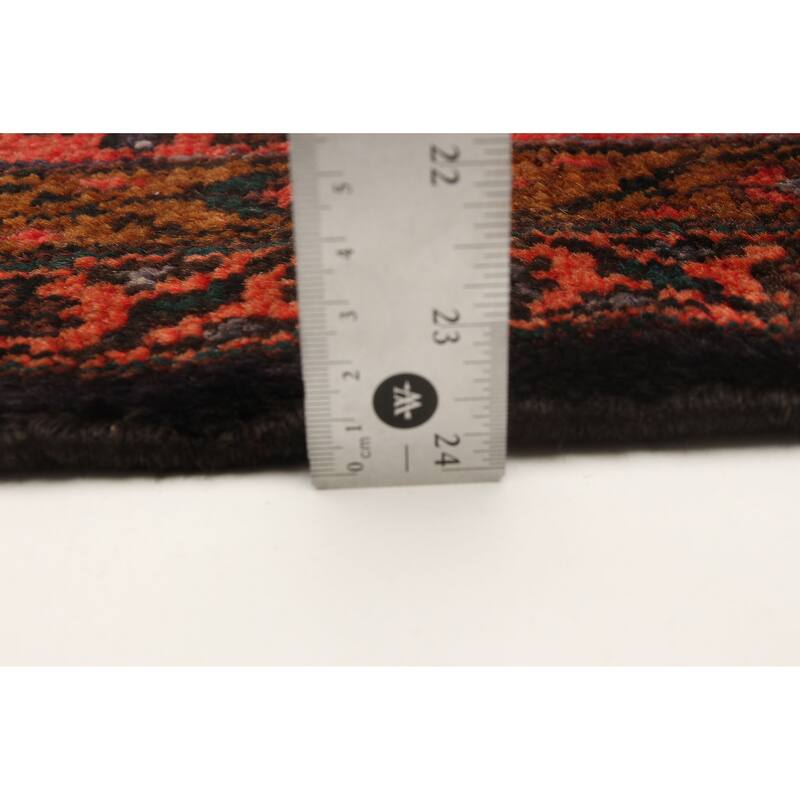 ECARPETGALLERY Hand-knotted Andelz Navy Wool Rug - 3'9 x 11'10