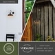 preview thumbnail 5 of 11, VAXCEL Dorado 1-Light Dark Bronze Dusk to Dawn Sensor Farmhouse Outdoor Wall Sconce, Gooseneck Steel Shade, Dark Sky Compliant