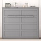 preview thumbnail 27 of 27, Murphy Bed Wall Bed Grey - Queen