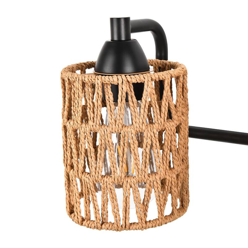 Rattan Vanity Light