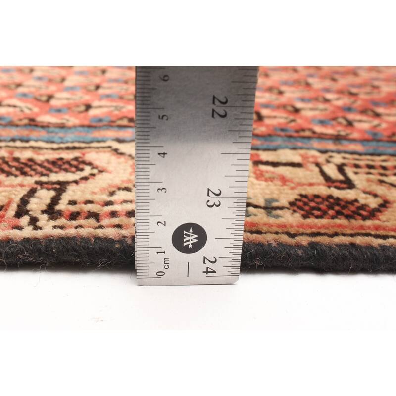 ECARPETGALLERY Hand-knotted Andelz Red Wool Rug - 3'0 x 4'9