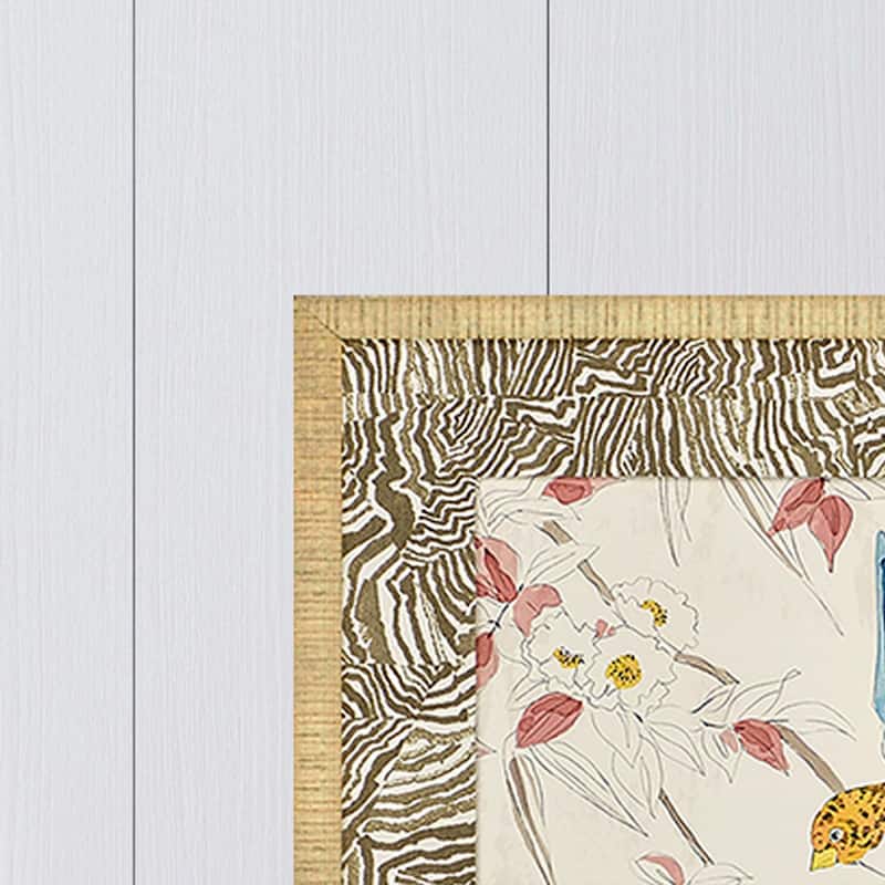 Rustic Paradise II S/2 Framed Art Giclee Under Glass - Multi-Color
