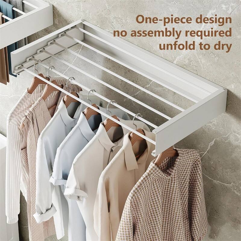 Adjustable 3-Tier Aluminum Laundry Drying Rack