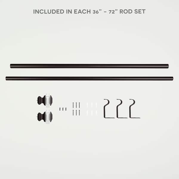 Copper Grove Iskar 1inch Curtain Rod and Finial Set Bed Bath