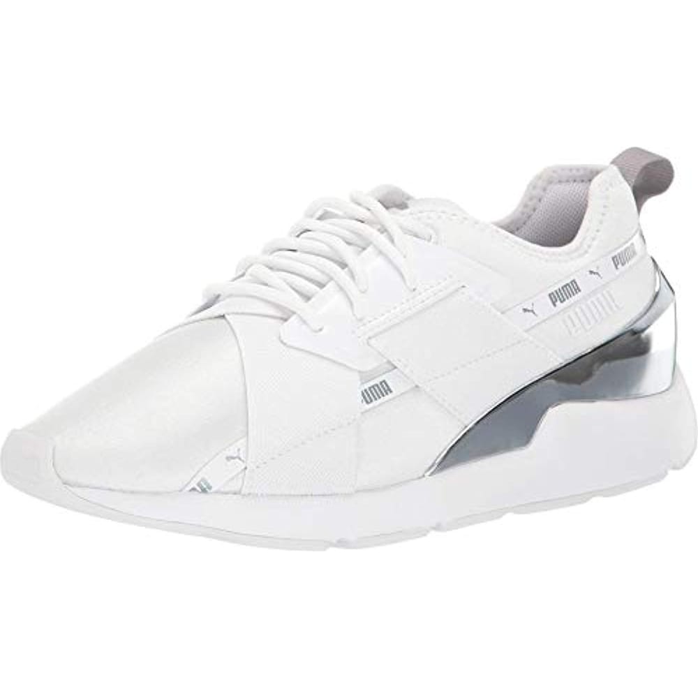 puma muse metal white