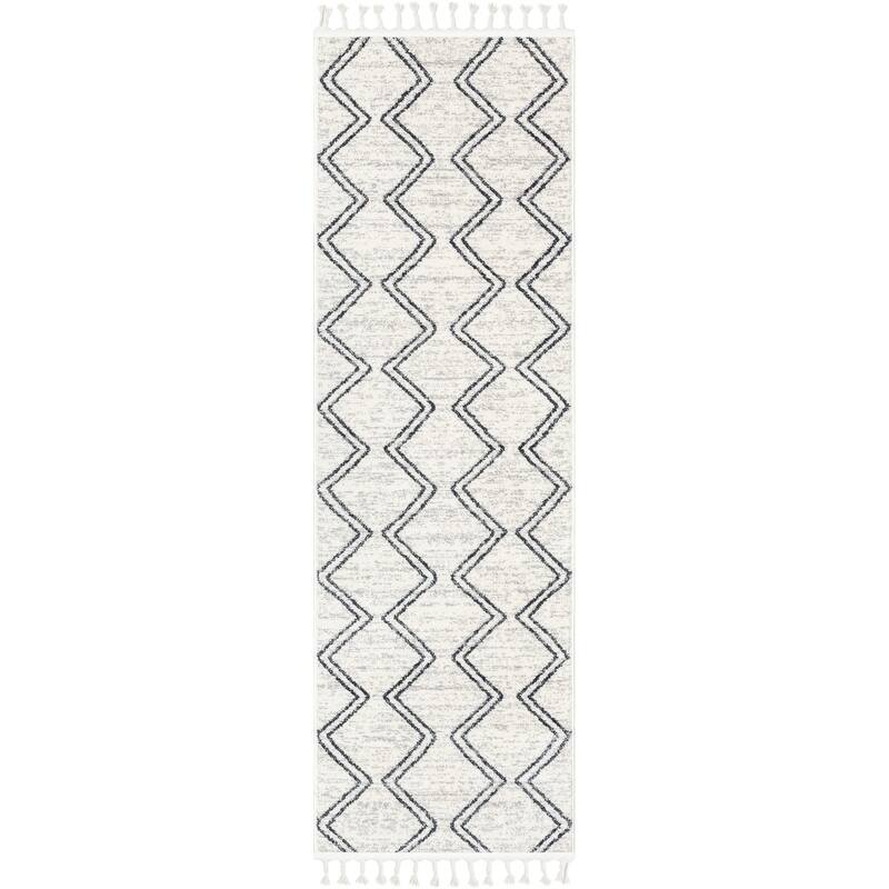 Well Woven Kennedy Reeve Modern Chevron Pattern Area Rug