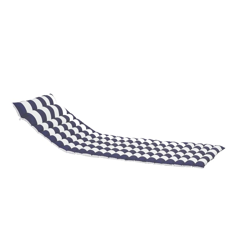 Replacement Cushion For Outdoor Chaise Lounge Chair Patio (Set of 2)