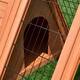 50 Inch Wooden Rabbit Guinea Pig Hutch Wooden Rabbit Guinea Pig House - Wood Color - Small Animal