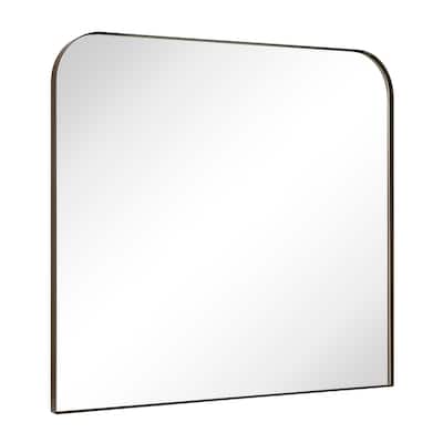 TEHOME Decole Arch Metal Wall Mirror