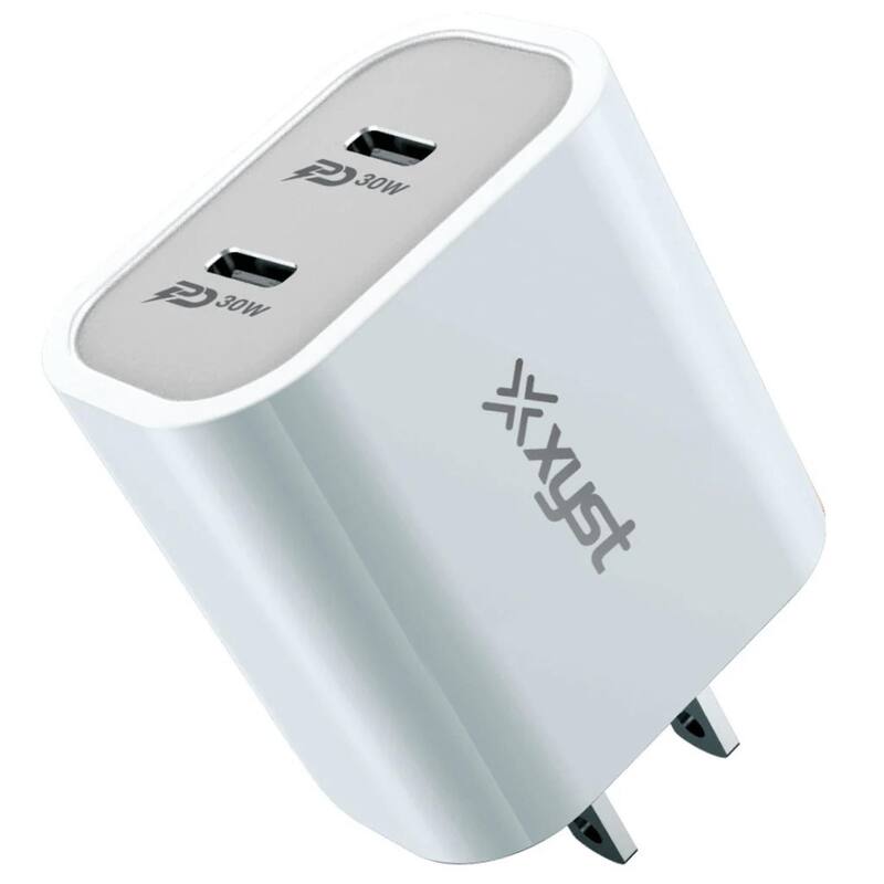 Xyst 30-Watt Dual USB-C Wall Charger