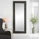 preview thumbnail 5 of 6, Uttermost Figaro Oversized Wooden Mirror - 33.5"x 81.5"