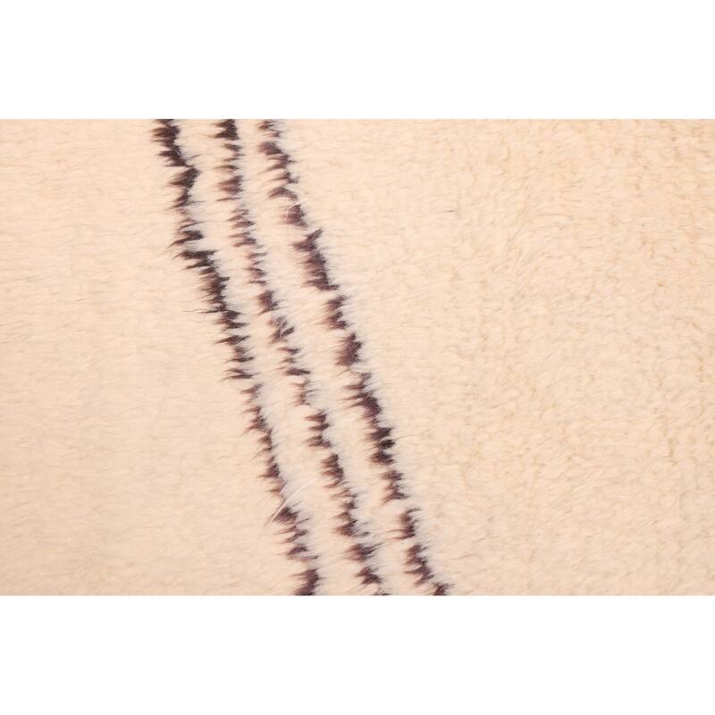 ECARPETGALLERY Hand-knotted Pak Finest Marrakesh Cream Wool Rug - 5'11 x 7'10